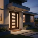 Ideal Lux 163666 vonkajšie stropné svietidlo Gun Coffee 1x28W | GU10 | IP44 - hnedé