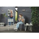 LED vonkajšie nástenné svietidlo Philips Bustan 2x4.5W - antracitová