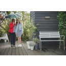 LED vonkajšie nástenné svietidlo Philips Bustan 2x4.5W - antracitová