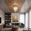 Ideal Lux 168937 prisadené stropné svietidlo Carlton 12x40W | E14 - chróm, číra