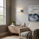 Ideal Lux 170923 nástenné svietidlo Clip Corten 2x40W | G9 - hnedé