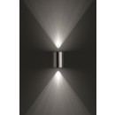 LED vonkajšie nástenné svietidlo Philips Buxus 1x4,5W - oceľ