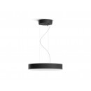 Philips Hue 41162/30 / P6 LED závesné stropné svietidlo Enrave + Hue Switch 1x33,5W | 4300lm | 2200-6500K - stmievateľné, Bluetooth, White Ambiance, čierna