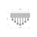 Zuma Line 003064-011587 prisadené stropné svietidlo CAPRI G9