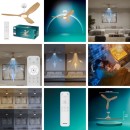 Philips 8721103095923 LED ventilátor s osvetlením Olas  | 35W integrovaný LED zdroj | 2650lm | 3000-6500K | stmievač | diaľkové ovládanie