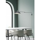 Trio 200300132 nástenná lampa Bolder 1x40W | E27 - káblový spínač, nastaviteľné rameno, čierna