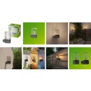 Philips 8721103104892 LED vonkajšie nástenné svietidlo Nayl  | 4W integrovaný LED zdroj | 840lm | 2700K | antracit