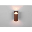 Trio 204260224 vonkajšie nástenné svietidlo Roya 2x35W | GU10 | IP44 - hrdza, svieti hore aj dole