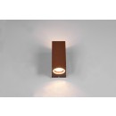 Trio 204269224 vonkajšie nástenné svietidlo Roya 2x35W | GU10 | IP44 - hrdza