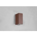 Trio 204269224 vonkajšie nástenné svietidlo Roya 2x35W | GU10 | IP44 - hrdza