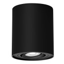 Rabalux 2047 prisadené stropné bodové svietidlo Kobald 1x42W | GU10 - čierna