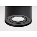 Rabalux 2047 prisadené stropné bodové svietidlo Kobald 1x42W | GU10 - čierna