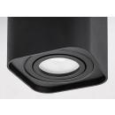 Rabalux 2049 prisadené stropné bodové svietidlo Kobald 1x42W | GU10 - čierna