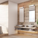 Rabalux 2066 LED kúpeľňové nástenné svietidlo nad zrkadlo Matt 1x15W | 1360lm | 4000K | IP44 - chróm, biela