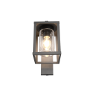 Trio 212060142 vonkajšie nástenné svietidlo Lunga 1x40W | E27 | IP44 - súmrakový senzor, antracit