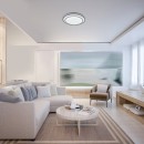 Rabalux 2131 LED stropné svietidlo Lupita 1x40W | 2700lm | 3000-6500K- stmievateľné, časovač, pamäťová funkcia, nočné osvetlenie, diaľkové ovládanie, strieborná, biela