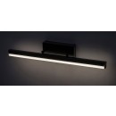 Rabalux 2166 LED kúpeľňové nástenné svietidlo nad zrkadlo Evan 1x12W | 1300lm | 4000K | IP44 - čierna, biela