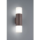 TRIO 222260224 Hoosic exteriérové ​​nástenné svietidlo E27 2x28W IP44