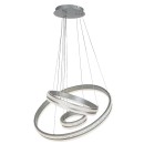 Rabalux 2230 LED závesné stropné svietidlo Avalon 1x75W | 4730lm | 4000K- hliník, biela