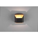 Trio 224810132 LED nástenné svietidlo Arino 1x4,3W | 400lm | 3000K - 3 fázové stmievanie, drevo, čierna