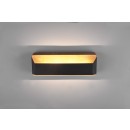 Trio 224819132 LED nástenné svietidlo Arino 1x13,5W | 1500lm | 3000K - 3 fázové stmievanie, drevo, čierna