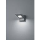 Trio 225360142 LED vonkajšie nástenné svietidlo Nelson 1x8W | 850L | 3000K | IP54 - antracit
