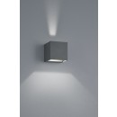 TRIO 226860242 Adaja nástenné exteriérové ​​svietidlo LED 2x3W 240L 3000K IP54
