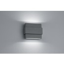 TRIO 227160242 Padma nástenné exteriérové ​​svietidlo LED 2x4W 420L 3000K IP54