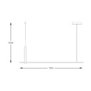 Zuma Line 003064-026643 LED závesné stropné svietidlo CLAUD integrovaný LED zdroj