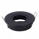 Lucide 22954/01/30 zápustné bodové svietidlo Tube 1x50W | GU10 - čierna, nastaviteľné, stmievateľné