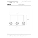 Lucide L214280302 závesné stropné svietidlo DANZA  E27