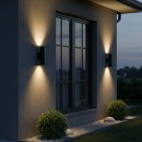 Ideal Lux 236841 vonkajšia bodová nástenná lampa Gun 2x35W | GU10 | IP44 - antracit