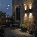 Ideal Lux 236841 vonkajšia bodová nástenná lampa Gun 2x35W | GU10 | IP44 - antracit