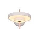 Trio T240270176 LED nástenné svietidlo KEATON  | 10W integrovaný LED zdroj | 1x1200lm | 2300+3000+4000K | Trio - SwitchDimmer | sivá
