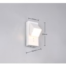 Trio T248570131 LED nástenné svietidlo RAGLAN  | 4W integrovaný LED zdroj | 400lm | 3000K