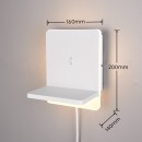Trio T248670131 LED nástenné svietidlo FAIRFIELD  | 9W integrovaný LED zdroj | 950lm | 3000K
