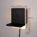Trio T248670132 LED nástenné svietidlo FAIRFIELD  | 9W integrovaný LED zdroj | 950lm | 3000K