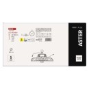 EMOS ZU320.12 LED závesné stropné svietidlo HIGHBAY ASTER  | 200W integrovaný LED zdroj | 36000lm | 4000K