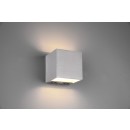 Trio 253310105 LED inteligentné nástenné svietidlo Figo 1x5,5W | 450l | 3000-6500K | IP20 | RGBW - stmievateľné, nastavenie teploty osvetlenie, horné / spodné osvetlenie, diaľkové ovládanie, technológia Wiz, pamäťová funkcia, brúsený hliník
