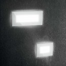 Ideal Lux 255781 LED vonkajšie nástenné orientačné svietidlo Indio 1x5W | 585lm | 3000K | IP65 - biela