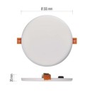 EMOS ZV1142 LED zapustené svietidlo VIXXO  | 13,5W integrovaný LED zdroj | 4000K