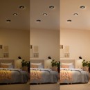 Philips 8721103038074 LED zapustené svietidlo Cilantro  | 5W integrovaný LED zdroj | 550lm | 4000K | čierna
