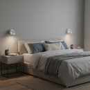 Ideal Lux 260600 LED nástenné svietidlo Bean round 1x3,5W | 220l | 3000K - vypínač na tele, biela