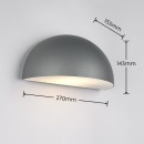 Trio T262460142 vonkajšie nástenné svietidlo MAAS  E27