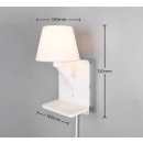 Trio T262670131 nástenné svietidlo COMFORT  E14