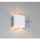Trio T266100131 vonkajšie nástenné svietidlo ALANI  | 5W G9 | biela | biela