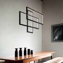 Ideal Lux 253589 LED závesné stropné svietidlo Frame 1x93W | 9600lm | 3000K - biela