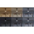 Philips 8721103096128 LED ventilátor s osvetlením Olas  | 35W integrovaný LED zdroj | 2650lm | 3000-6500K | stmievač | diaľkové ovládanie | čierna