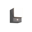 Trio 270669142 LED vonkajšie nástenné svietidlo s pohybovým čidlom Avon 1x6W | 600lm | 3000K | IP54 - nastaviteľné, orientačné svietidlo, antracit