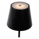 Lucide 27888/04/30 JUSTIN exteriérové ​​stolné svietidlo LED 2,2W | 154lm | 3000K | IP54 - čierna, stmievateľné